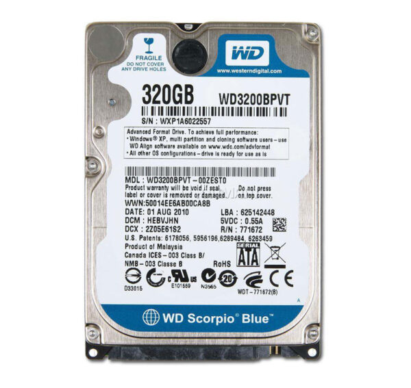 DISCO DURO 320GB SATA WD