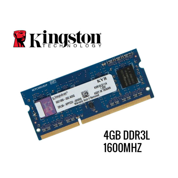 MEMORIA 4GB DDR3L 1600MHZ KINGSTON NBK