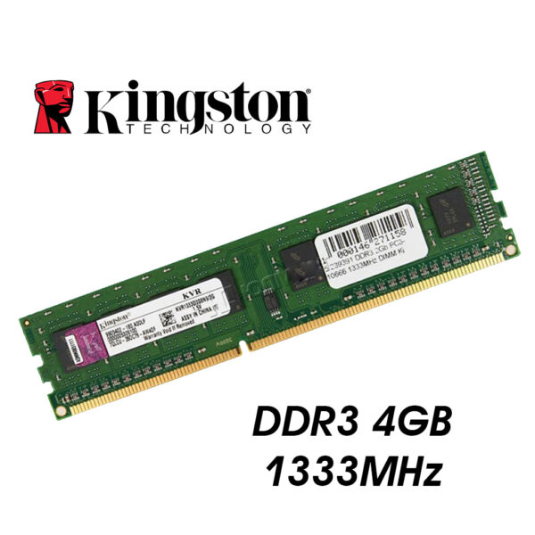 MEMORIA 4GB DDR3 1333 KINGSTON