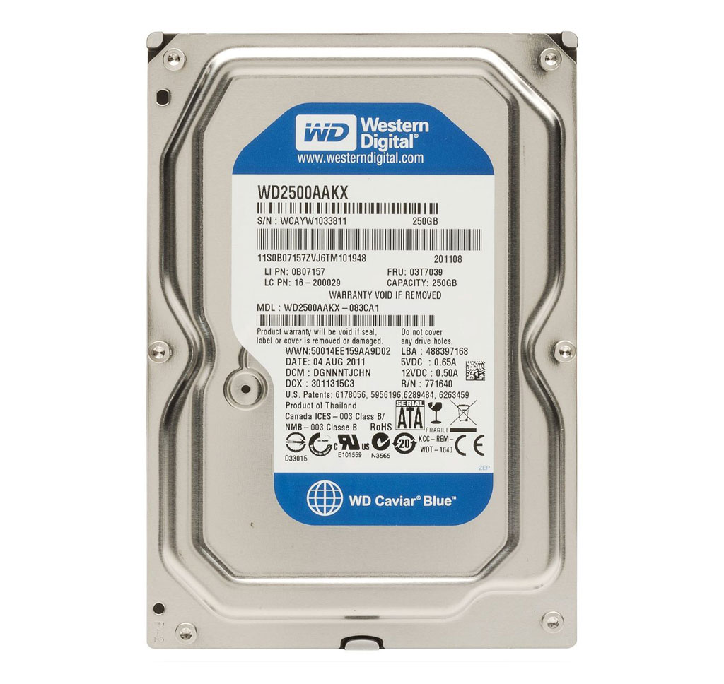 Computadoras – Soluciones 360 DISCO DURO 250GB SATA WESTERN DIGITAL Guatemala - Soluciones 360