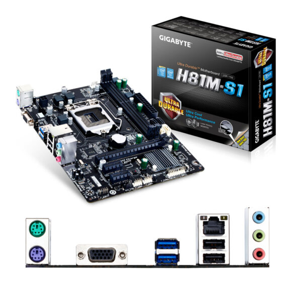 MOTHERBOARD GIGABYTE H81M-S1 1150 DDR3