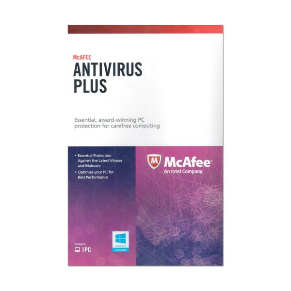ANTIVIRUS MCAFEE PLUS 1 PC