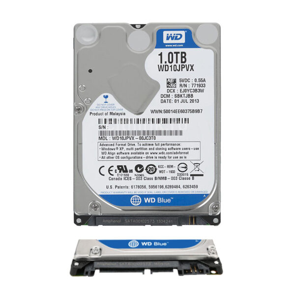 DISCO DURO WESTERN D. 1TB SATA 2.5" BULK
