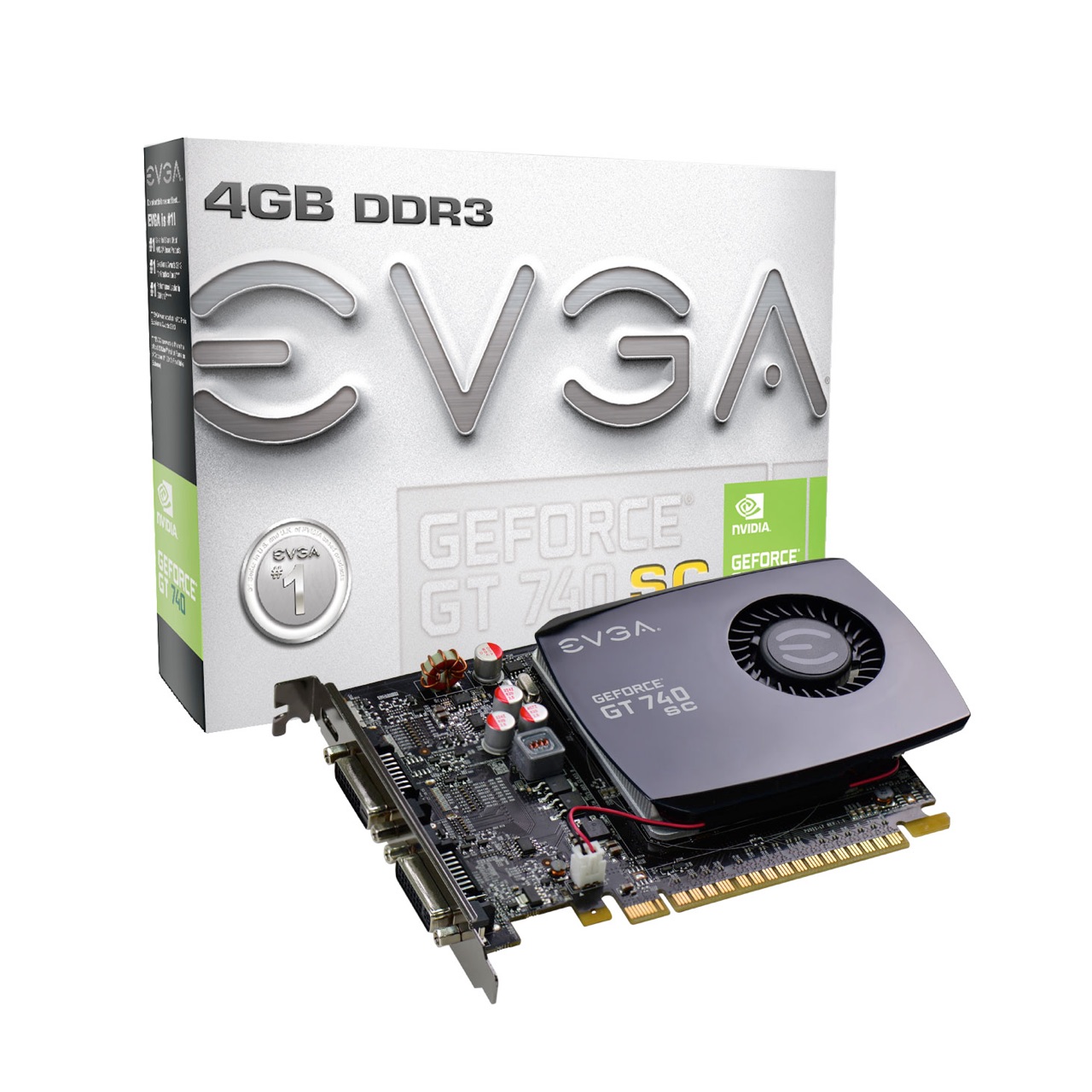 TARJETA DE VIDEO 4GB GT740 DDR3 EVGA