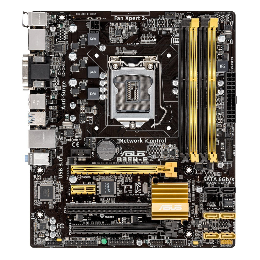 MOTHERBOARD ASUS B85M-E 1150 DDR3 - Imagen 2