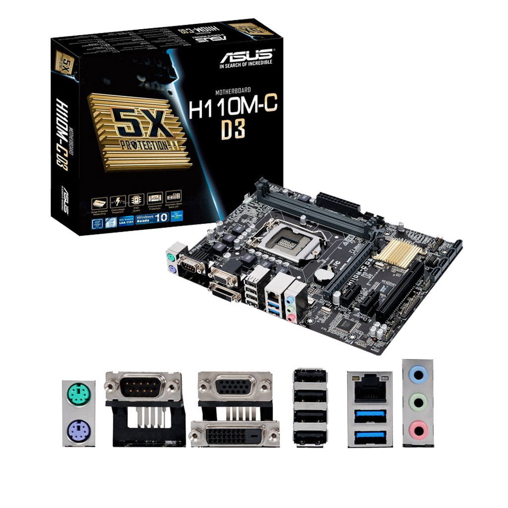MOTHER BOARD ASUS H110M-C D3