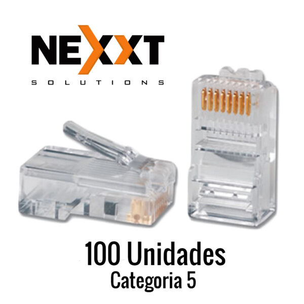 CONECTOR NEXXT RJ45 CAT5E (100/PCK)