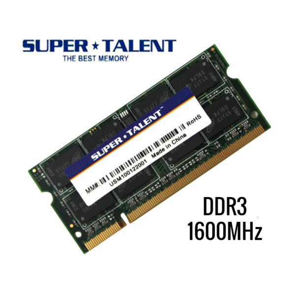 MEMORIA 8GB DDR3L 1600 SUPER T. NOTEBOOK