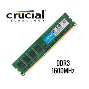 MEMORIA 2GB DDR3 1600MHZ CRUCIAL PC