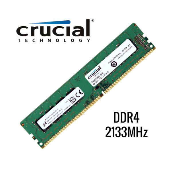 MEMORIA 8GB DDR4 2133 CRUCIAL PC