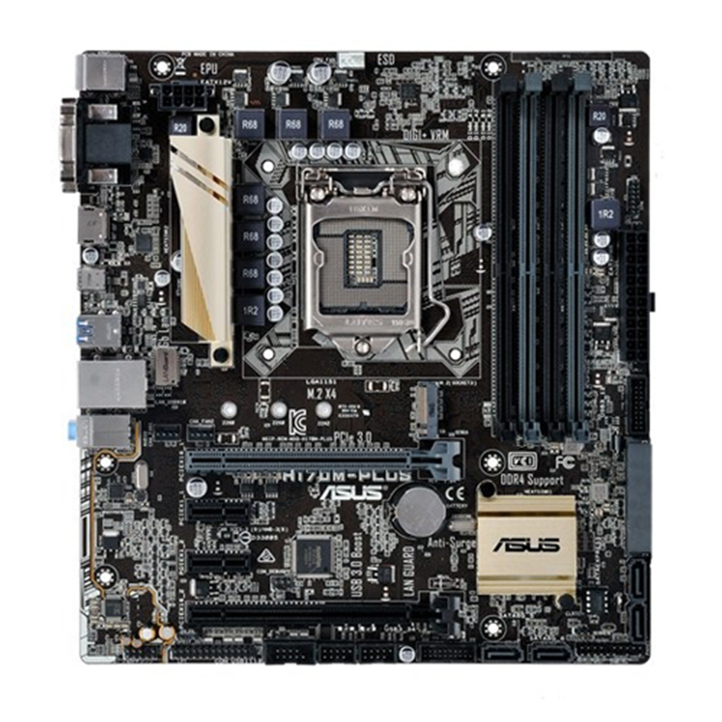 MOTHERBOARD ASUS H170-PLUS CSM 1151 DDR4 - Imagen 3