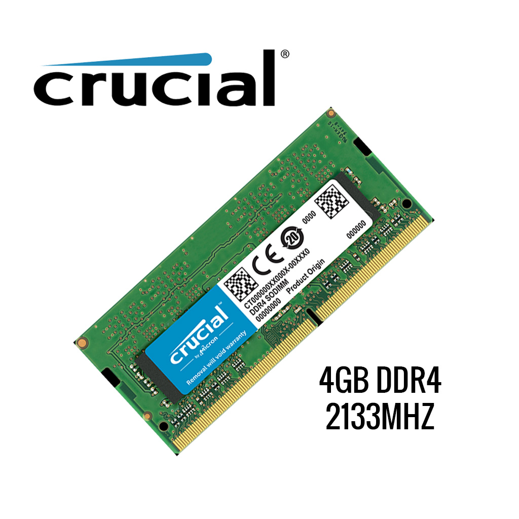 MEMORIA 4GB DDR4 2133MHZ CRUCIAL NBK