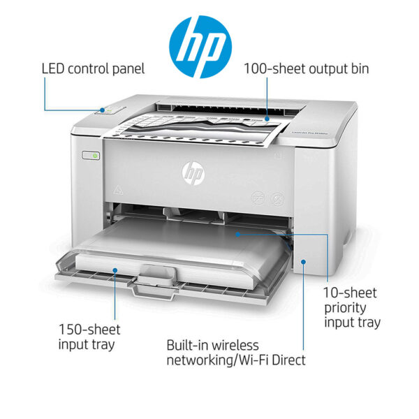 IMPRESORA LASER MONOCROMATICA HP M102W