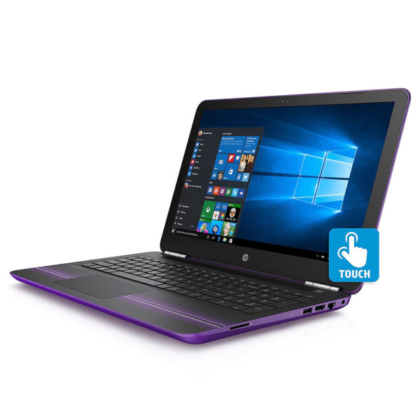 NOTEBOOK HP PAVILON I5-6200 PURPLE TOUCH - Imagen 3