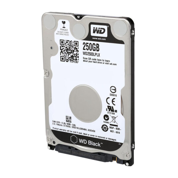 DISCO DURO WESTERN D. 250GB 2.5" NBK - Imagen 2