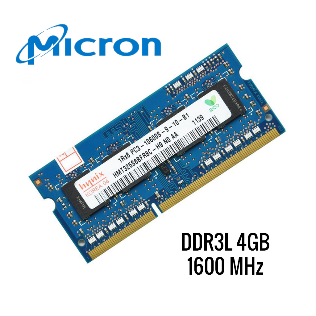 MEMORIA 4GBL DDR3 1600 MICRON NBK