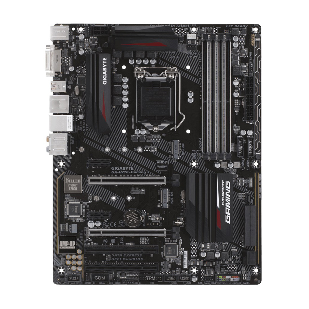 MOTHERBOARD GIGABYTE H270 GAMING 3 DDR4 - Imagen 4
