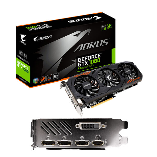 TARJETA DE VIDEO 6GB 1060GTX GIGABYTE