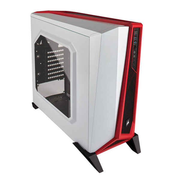 CASE CORSAIR SPEC-ALPHA RED-WHITE - Imagen 2
