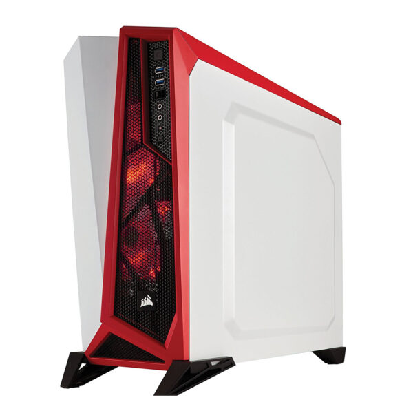 CASE CORSAIR SPEC-ALPHA RED-WHITE - Imagen 3