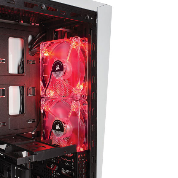 CASE CORSAIR SPEC-ALPHA RED-WHITE - Imagen 6