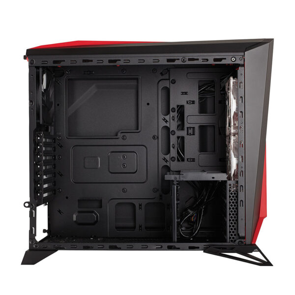 CASE CORSAIR SPEC-ALPHA RED-BLACK - Imagen 5