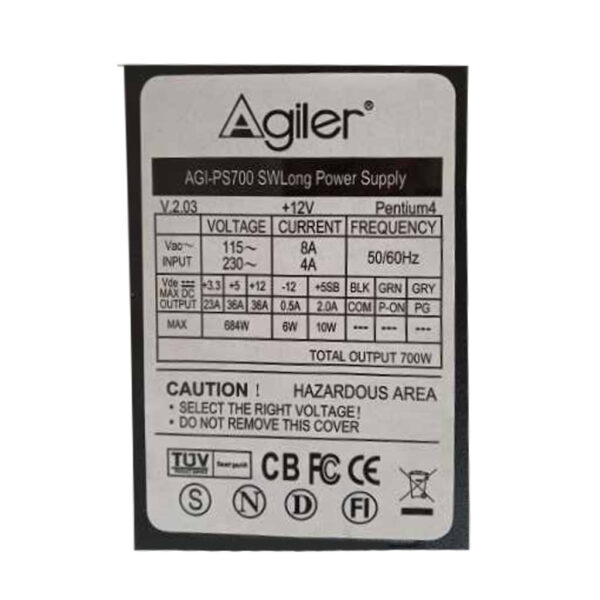 FUENTE 700W AGILER - Imagen 3