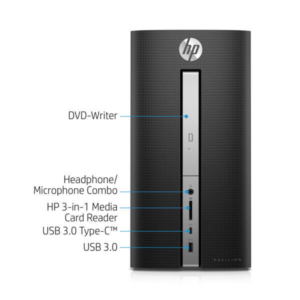 CPU HP 570p013wd + MONITOR 23" - Imagen 4