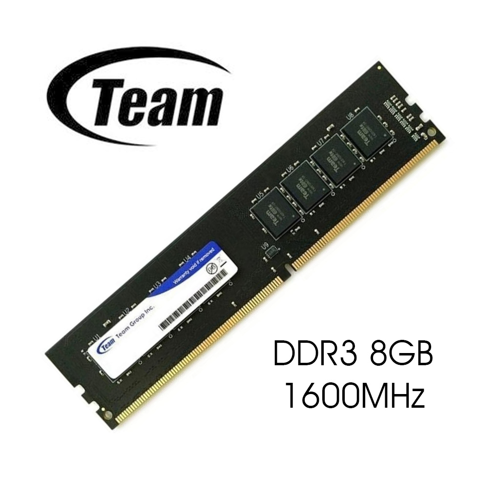 MEMORIA 8GB DDR3 1600 TEAM GROUP PC