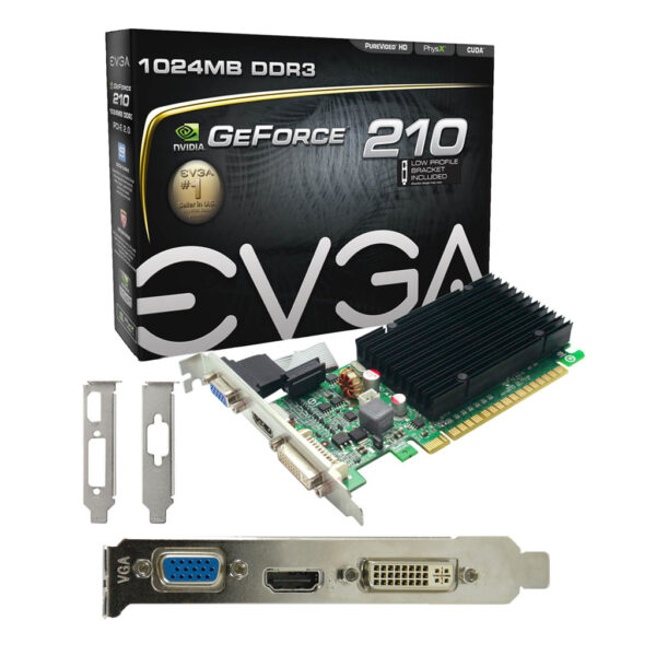 TARJETA DE VIDEO 1GB EVGA 210