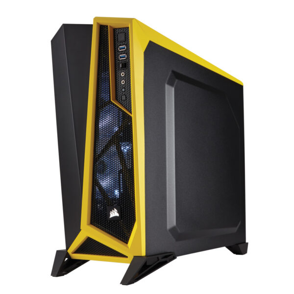 CASE CORSAIR SEPC-ALPHA BLACK-YELLOW - Imagen 2