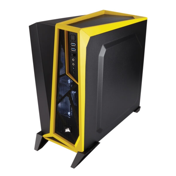 CASE CORSAIR SEPC-ALPHA BLACK-YELLOW - Imagen 3