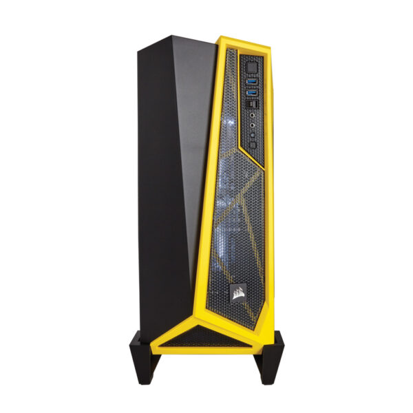CASE CORSAIR SEPC-ALPHA BLACK-YELLOW - Imagen 4