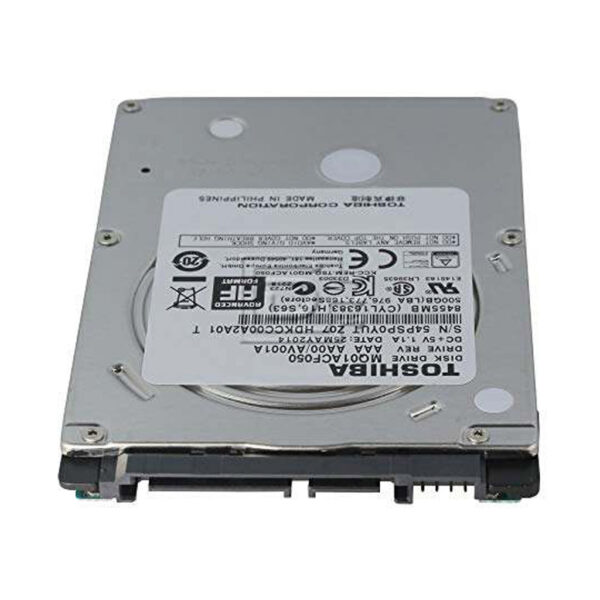 DISCO DURO TOSHIBA 500GB 2.5" 7200RPM - Imagen 2