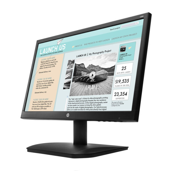 MONITOR 18.5" HP V190 2NK17AA#ABM - Imagen 3