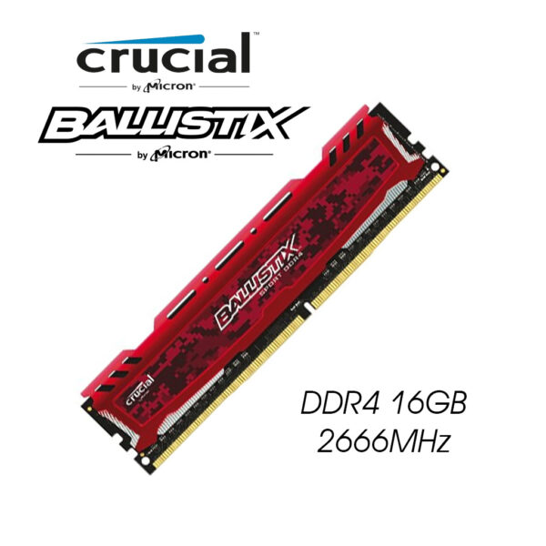 MEMORIA 16GB 2666 PC BALLISTIX