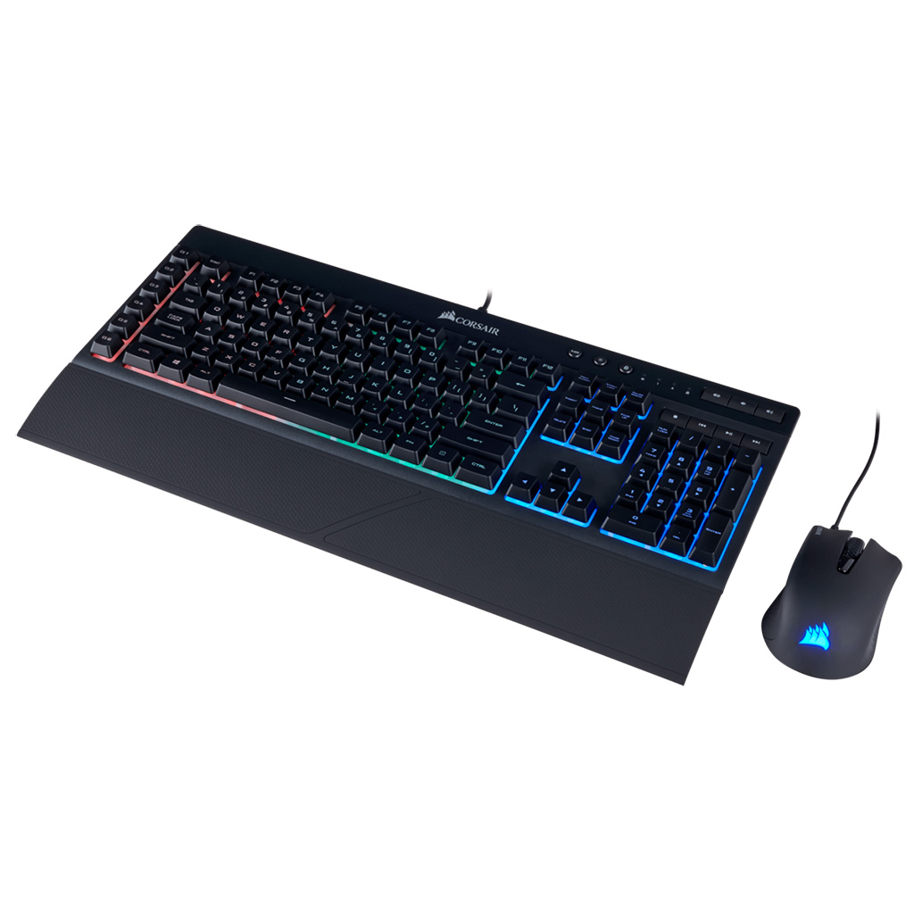 KIT GAMING TECLADO MOUSE CORSAIR K55+HAR - Imagen 5