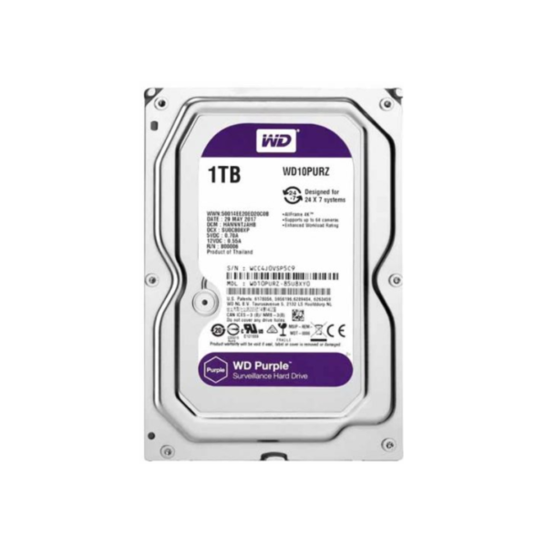 DISCO DURO 1TB 3.5 PURPLE WESTER DIGITAL