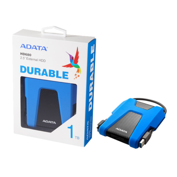 DISCO DURO EXTERNO 1TB ADATA HD680 AZUL