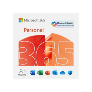 MICROSOFT 365 PERSONAL 1DISPOSITIVO 1AÑO OEM DIGITAL KEY