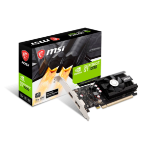 TARJETA DE VIDEO 4GB MSI GT1030 LP DDR4 PERFIL BAJO