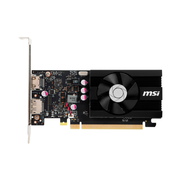TARJETA DE VIDEO 4GB MSI GT1030 LP DDR4 PERFIL BAJO - Imagen 2