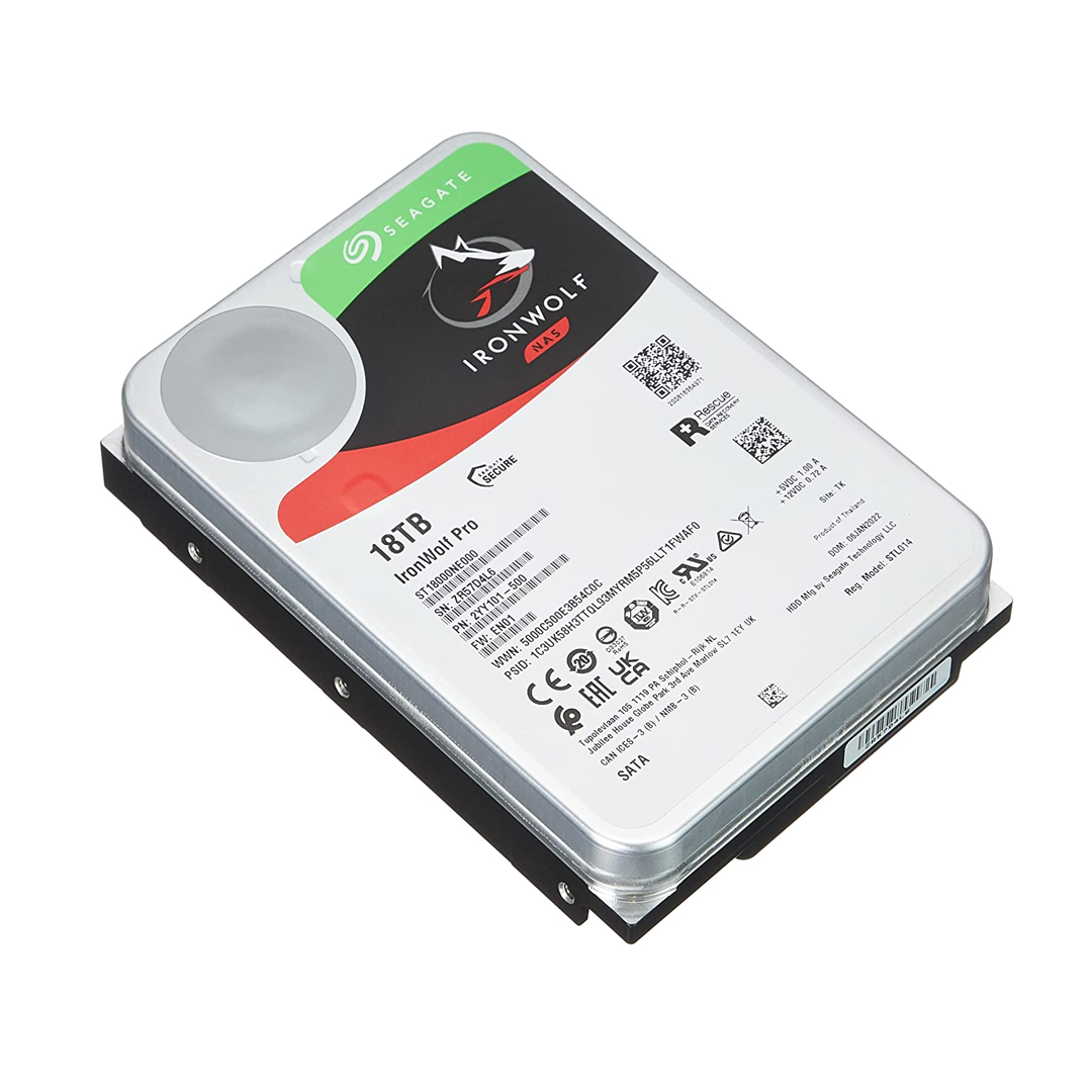 DISCO DURO 10TB 3.5" SEAGATE IRONWOLF PC