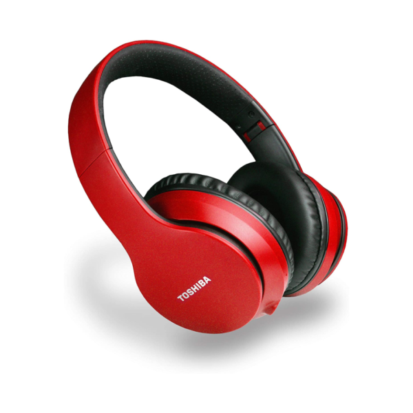AUDIFONOS BLUETOOTH  TOSHIBA RED