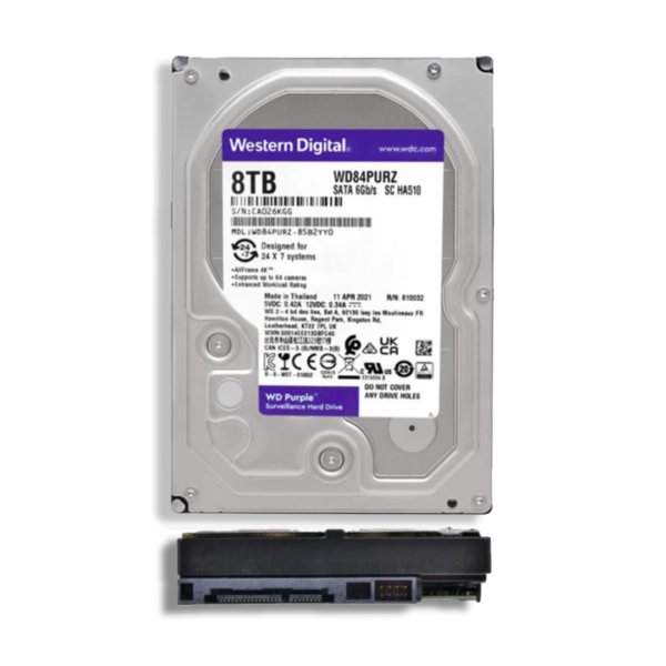 DISCO DURO 8TB 3.5 WD PURPLE WD84PURZ
