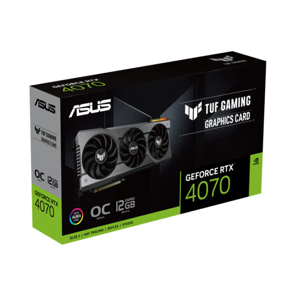 TARJETA DE VIDEO ASUS 12GB TUF RTX 4070
