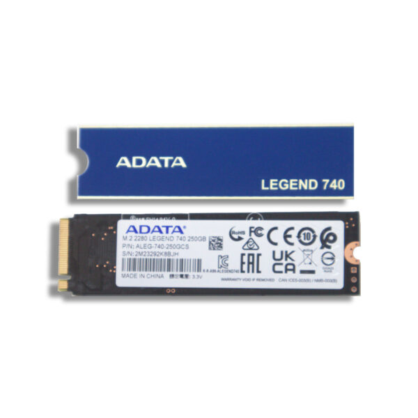 UNIDAD SSD M.2 PCIe  250GB ADATA