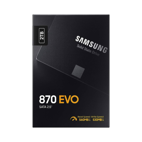 UNIDAD SSD 2.5 SATA SAMSUNG 870 EVO 2TB MZ-77E1T0BW