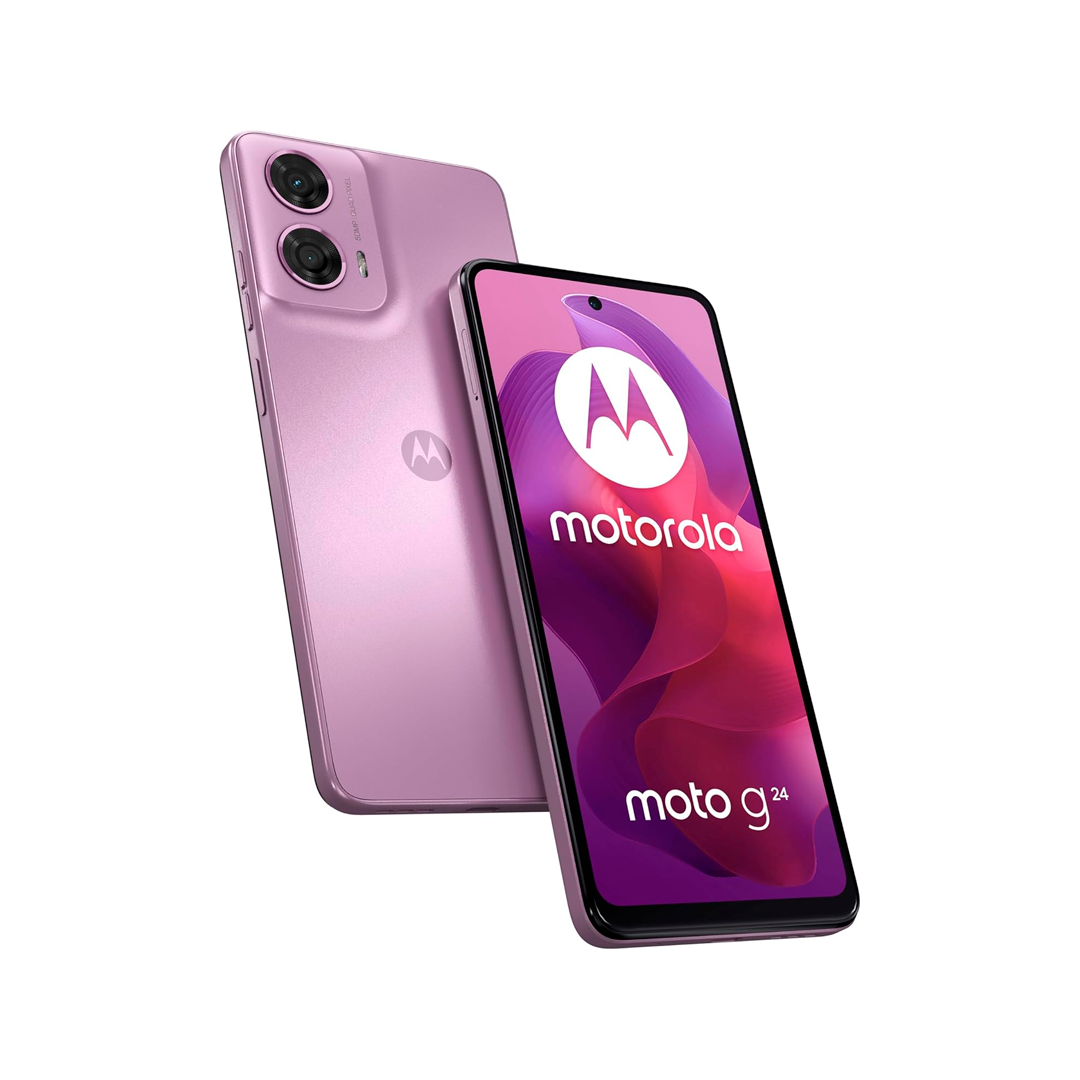 Celular G24 XT2423-1 Pink Lavender 4GB 256GB Motorola