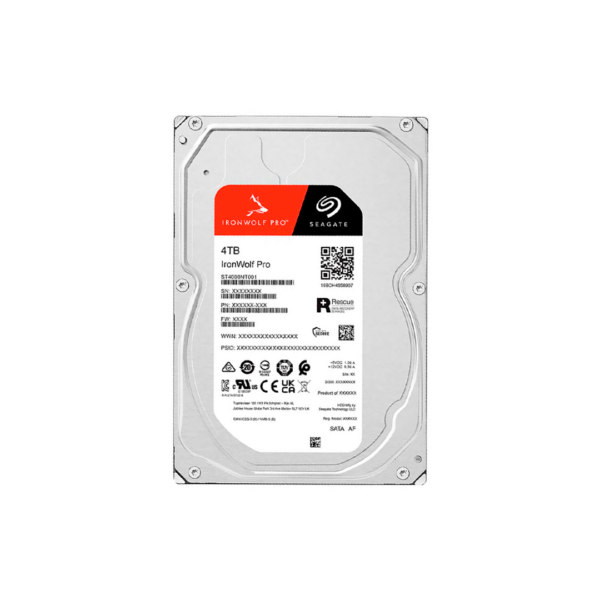 DISCO DURO 4TB 3.5 IRONWOLF PARA NAS SATA SEAGATE